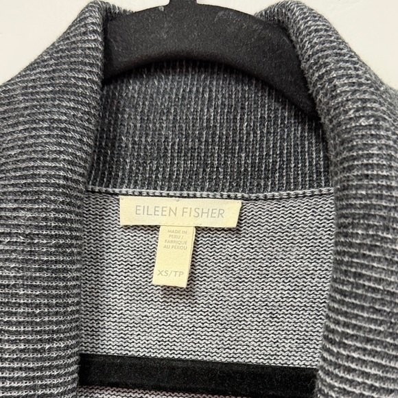 Women's Gray Sleeveless cotton Sweater Vest xs - Picture 4 of 7